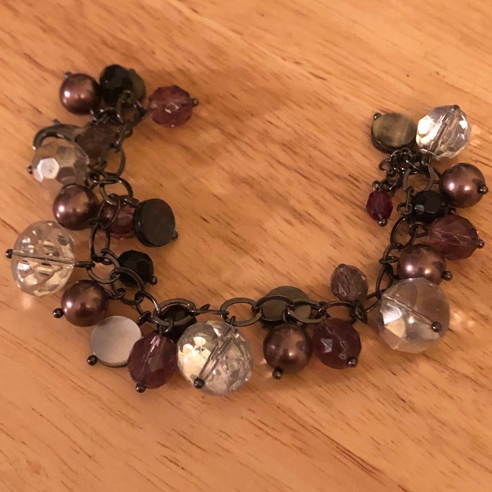 Lia Sophia 7.5” Beaded Bracelet